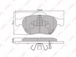 ������� ��������� �������� ����� Lynxauto [BD7545] BD7545 ����