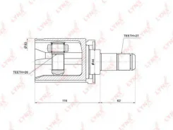 ���� ���������� ����� ��� Lynxauto [CI1409] CI1409 ����