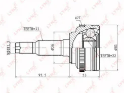 ���� �������� 33,22 abs 47 ����� (F0086094) INKO [309083A] 309083A ����