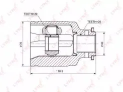 ���� ���������� ����� ����, ��� Lynxauto [CI7105] CI7105 ����