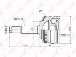 ���� �������� ����� ����, ��� Lynxauto [CO1815A] CO1815A ����