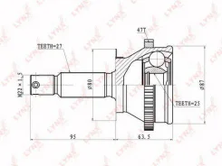 ���� �������� ����� ����, ��� Lynxauto [CO3606A] CO3606A ����