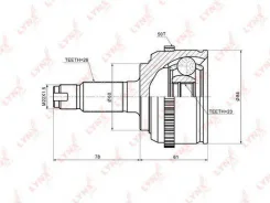 ���� ������� abs, made in japan HDK [HO058A50] HO058A50 ����