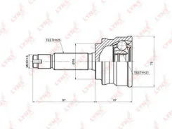 ���� �������� ����� ����, ��� Lynxauto [CO3656] CO3656 ����