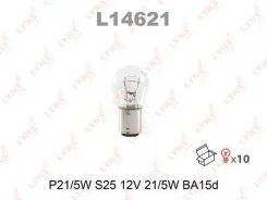 ����� P21,5W S25 12V 21,5W BA15D (F0102905) Lynxauto [L14621] L14621 ����