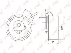 ����� �������� ����� ��� (F0106678) Lynxauto [PB-1187] PB1187 ����