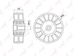����� �������� ��������� ������������ Lynxauto [PB5008] PB5008 ����