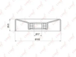����� �������� ���������� ����� Lynxauto [PB5033] PB5033 ����