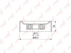 ����� ���������� ����� Toyota (F0026563) [16620-0W101] 166200W101 ����