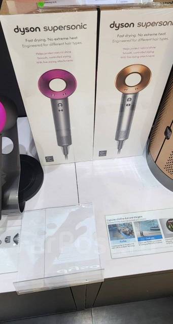 Фен Dyson оригинал, новый, в наличии. Цена: 47 000₽ во Владивостоке