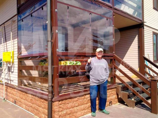 Установка Мягких окон ПВХ во Владивостоке