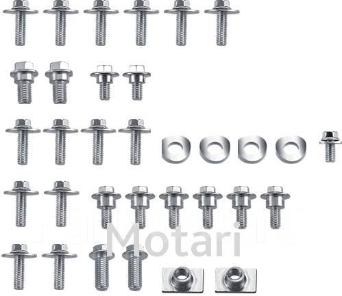 Набор болтов Accel для пластика Honda CRF250R 14, CRF450R 13-14, новый ...