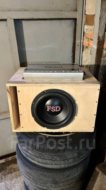 Сабвуфер FSD SW-10 RMS 300 - Динамики и сабвуферы во Владивостоке