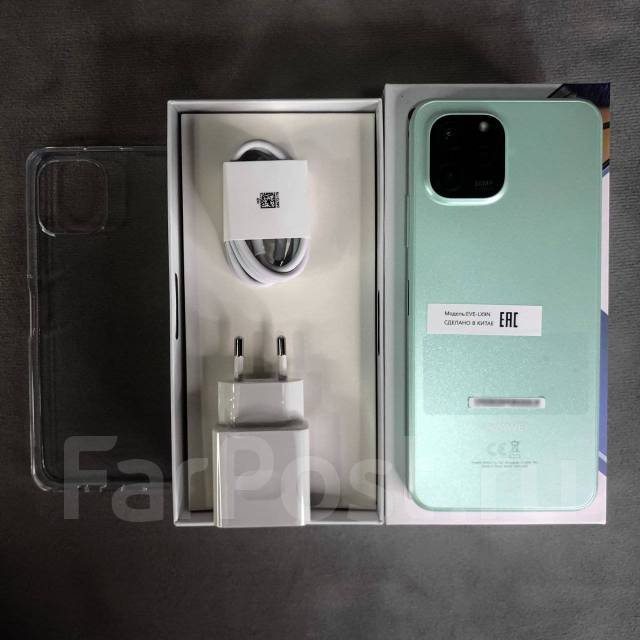 Huawei Nova Y61 4ГБ+64ГБ Ростест! Зелёный! NFC! +BTНаушники! WeLove, 64 ...