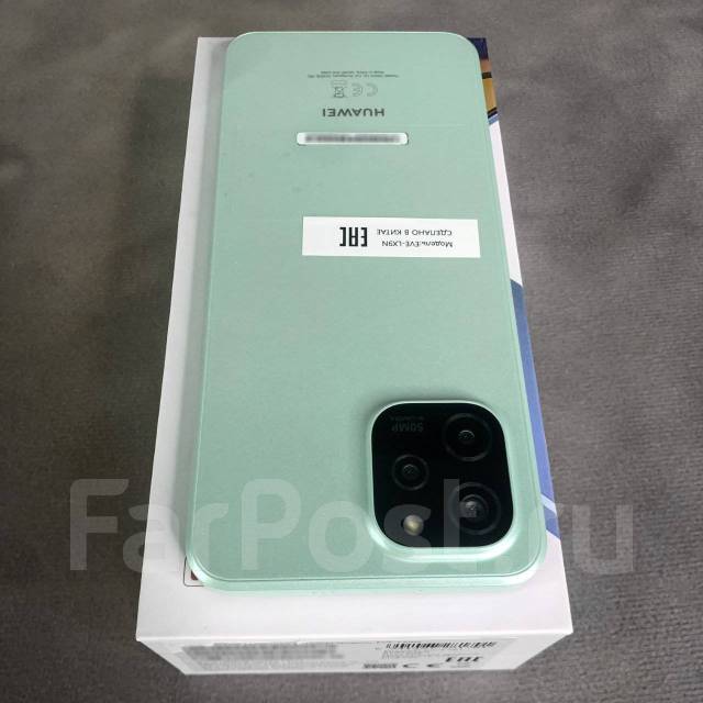 Huawei Nova Y61 4ГБ+64ГБ Ростест! Зелёный! NFC! +BTНаушники! WeLove, 64 ...