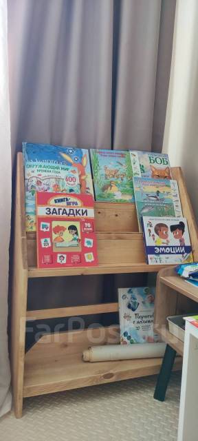 Полка для детских книг по Монтессори - Мебель во Владивостоке
