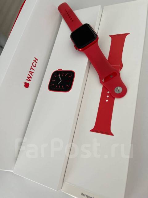 Apple Watch 6 44mm, умные часы, б/у, в наличии. Цена: 18 000₽ в Уссурийске