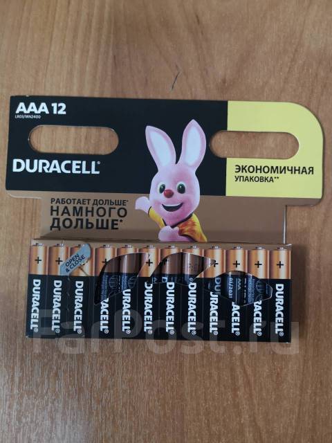 Продам батарейки Duracell АAA(12шт), новый, в наличии. Цена: 400₽ во ...