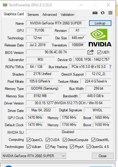 GeForce RTX 2060 SUPER ����
