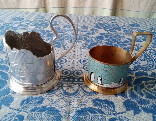 Подстаканники. Кольчугино. СССР. Раритет, б/у, в наличии. Цена: 1 400 ...