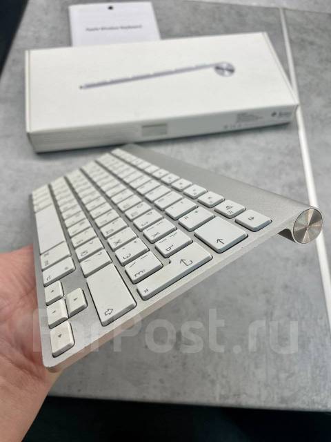 Клавиатура Apple A1314 Wireless Keyboard White Bluetooth, б/у, в ...