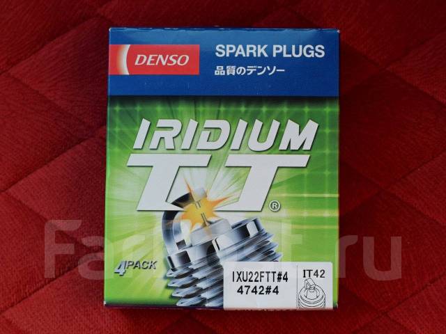 Свеча Denso Iridium IXU22FTT 3SZVE K3VE 4A30/4A31 F6A/K6A 1шт купить во ...