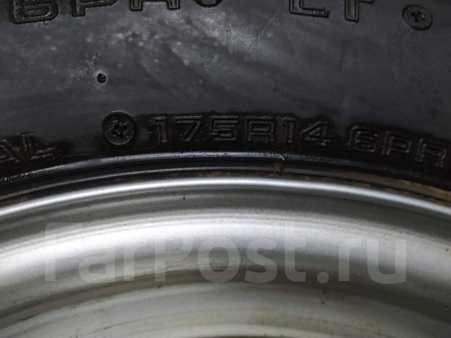 Колесо R14/6-139 Д120, 14", 1 шт, 175 мм, 80 %, радиальный, 175R14 ...