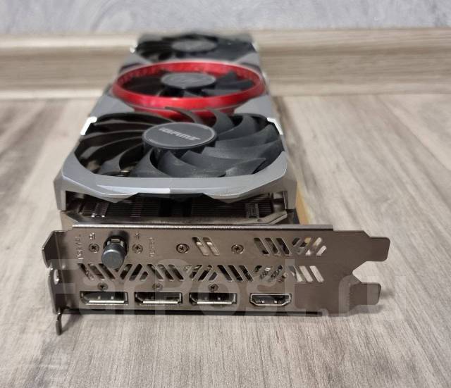 Видеокарта ColorFul iGame RTX 3070 Advanced OC! Гарантия, б/у, в ...
