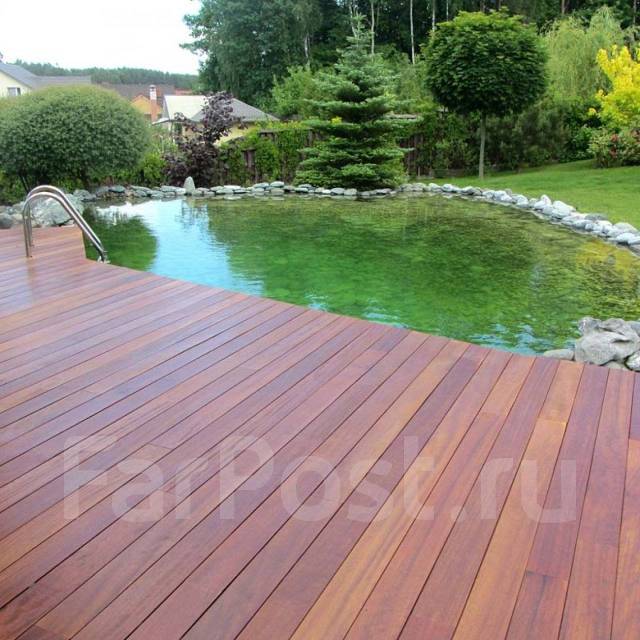 Ландшафтный дизаин / Укладка террасной доски ( декинга ) из ДПК ...
