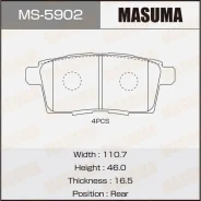 ������� �������� Masuma, AN-737K, NP5024, P49041 rear MS-5902 EHY4-26-43Z ����