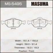 ������� �������� Masuma, AN-686K, NP5008, P24055 front MS-5495 1101462 ����
