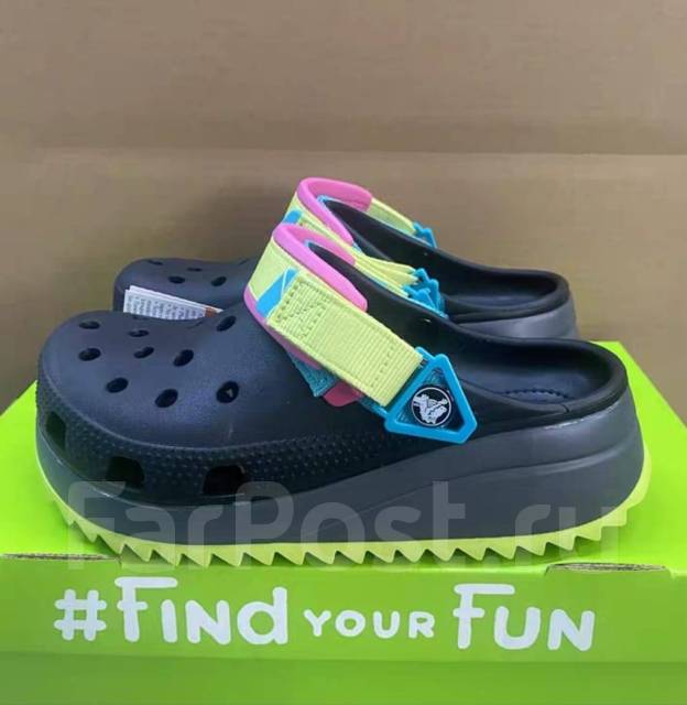 Сабо Кроксы (настоящие Crocs модель Classic Hiker Clog), новые, 34, 35 ...