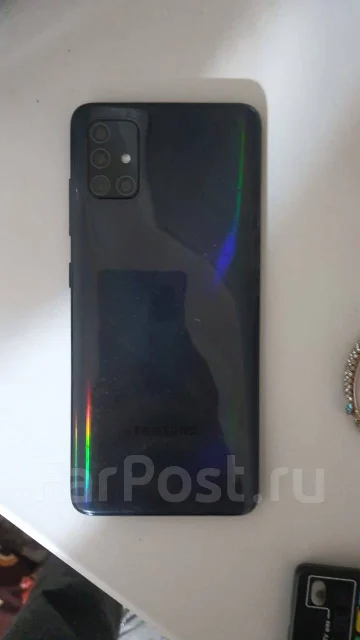 Samsung Galaxy A51. �/�, 128 ��, ������, 3G, 4G LTE, Dual-SIM, NFC ����