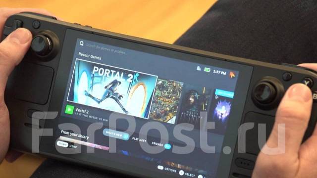 Steam Deck 512 Gb SSD + 512 Micro SD Samsung, б/у, в наличии. Цена: 60 ...