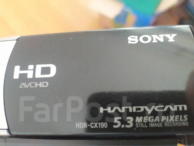 Sony HDR-CX190E. 5 - 5.9 �� ����