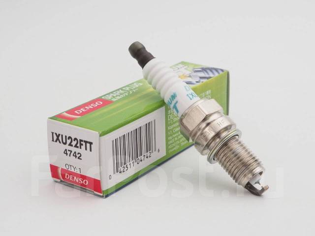 Свеча Denso Iridium IXU22FTT 3SZVE K3VE 4A30/4A31 F6A/K6A 1шт купить во ...