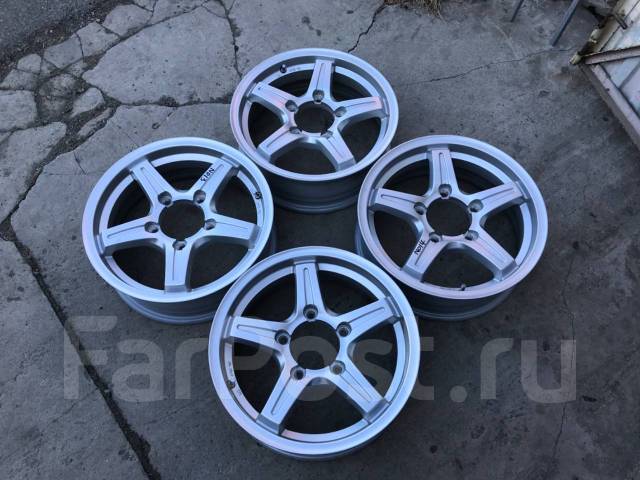 Литые диски R16. 5x139.7 Новые из Японии Suzuki Jimny, Weds, 16", 1 шт ...