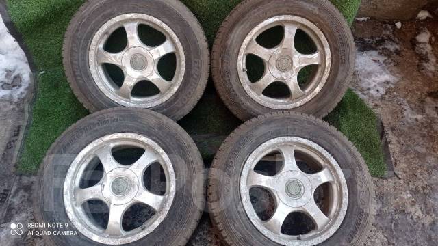 Литые диски R16 4x114.3, 5x114.3. 16", 1 шт, 10,00 кг. 4 шт, б/у, в ...