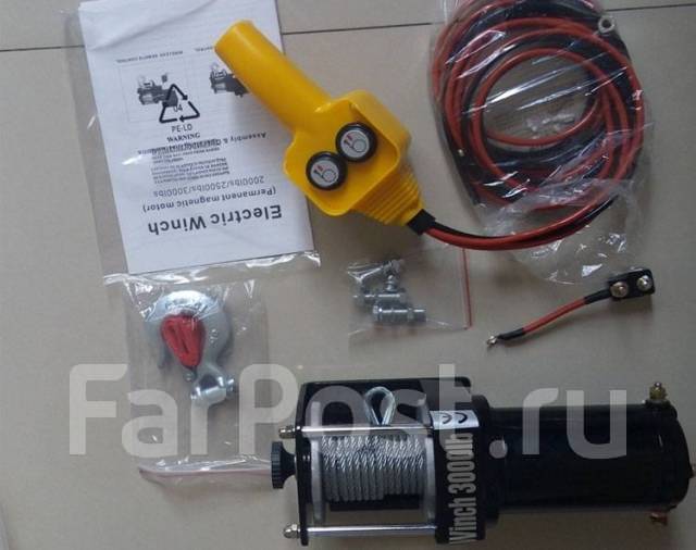 Лебедка Electric Winch 24 V 3000 LBS - Инструмент и оборудование во ...