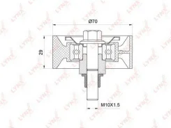 ����� �������� ���������� ����� Lynxauto [PB7111] PB7111 ����