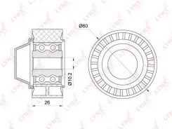 ����� �������� ���������� ����� Lynxauto [PB7119] PB7119 ����