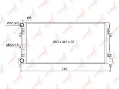 �������� ���. ��� �, � vw polo sedan (10-),skoda rapid (12-) Luzar [LRC1853] LRC1853 ����