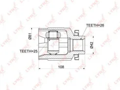 ���� ���������� ����� ���� Lynxauto [CI3770] CI3770 ����