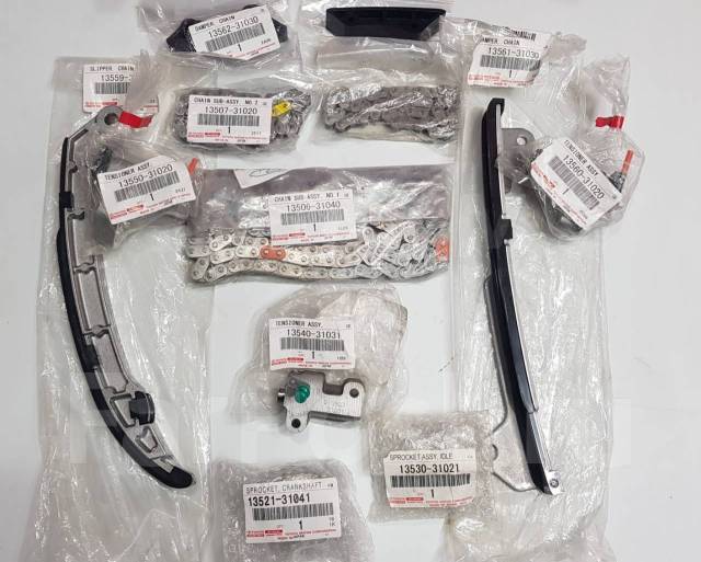 Оригинальный комплект цепи ГРМ 1GR-FE Prado150 купить во Владивостоке ...