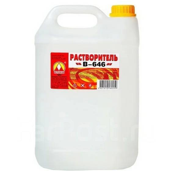 Растворитель Вершина B-646, для снятия лакокрасочных покрытий и ...