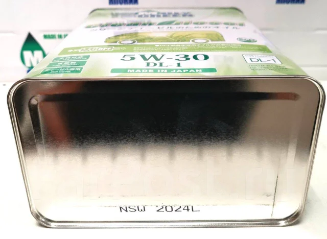 Масло моторное MOLY Green Clean Diesel 5w30 DL-1. 4л. В наличии