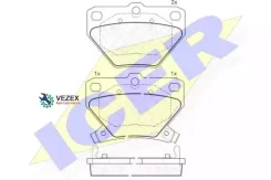 ������� ��������� �������� ����, Toyota: Corolla/Yaris, 1.0/1.3/1.4 D-4D/1.4 VVT-i/1.5/1.8 VVTL-i TS, 99-09 ICER 181607 181607 ����