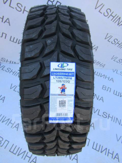 LingLong CrossWind M/T, 285/75 R16, 16", 1 шт, в наличии, 285 мм, 75 % ...