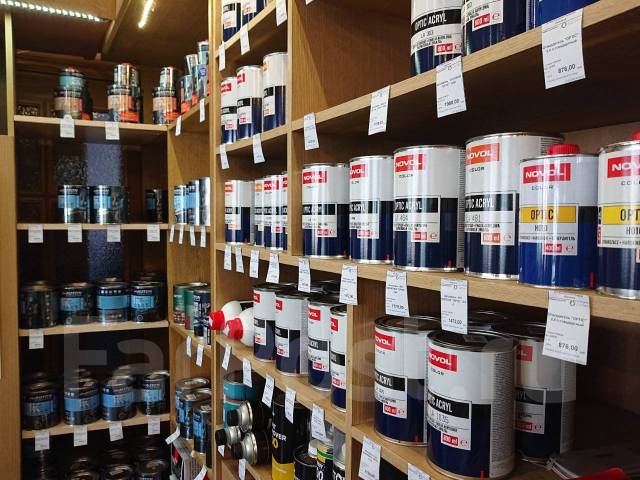 Автоэмали, эмали, подбор цвета, в наличии во Владивостоке