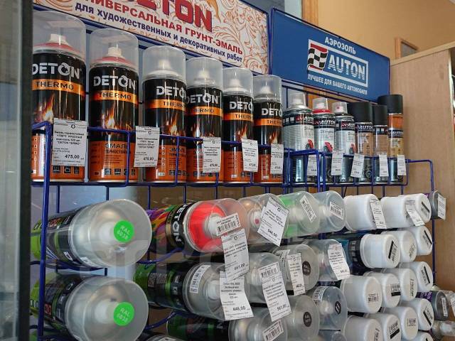 Автоэмали, эмали, подбор цвета, в наличии во Владивостоке